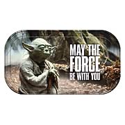 Star Wars Yoda May The Force Magnetic Mini Tin Sign